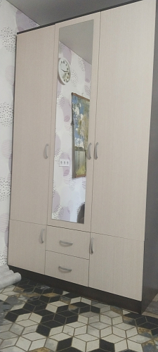 Шкаф Ронда ШК-3 дуб крафт серый / белый фото покупателя 1